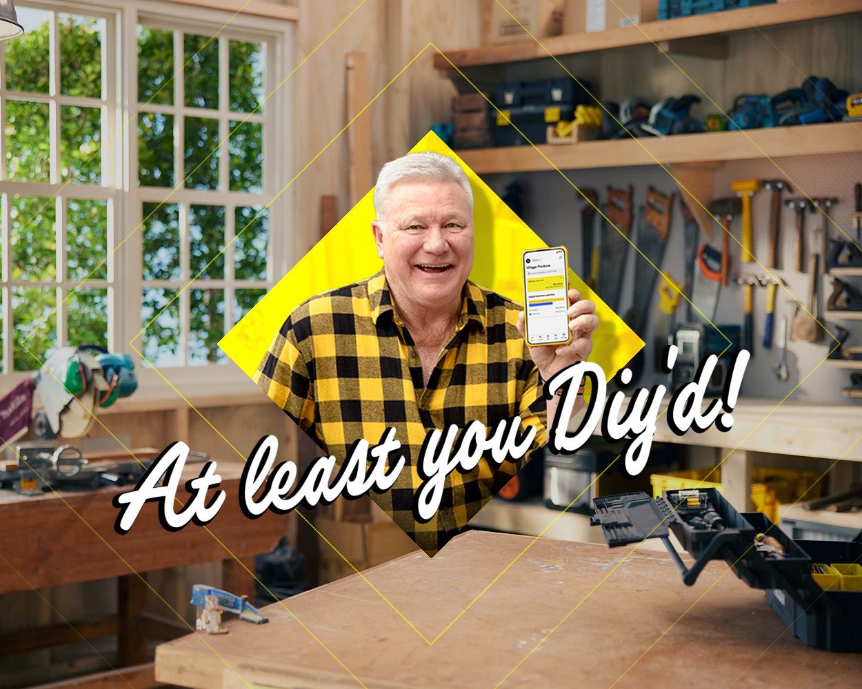 At least you Diy'd