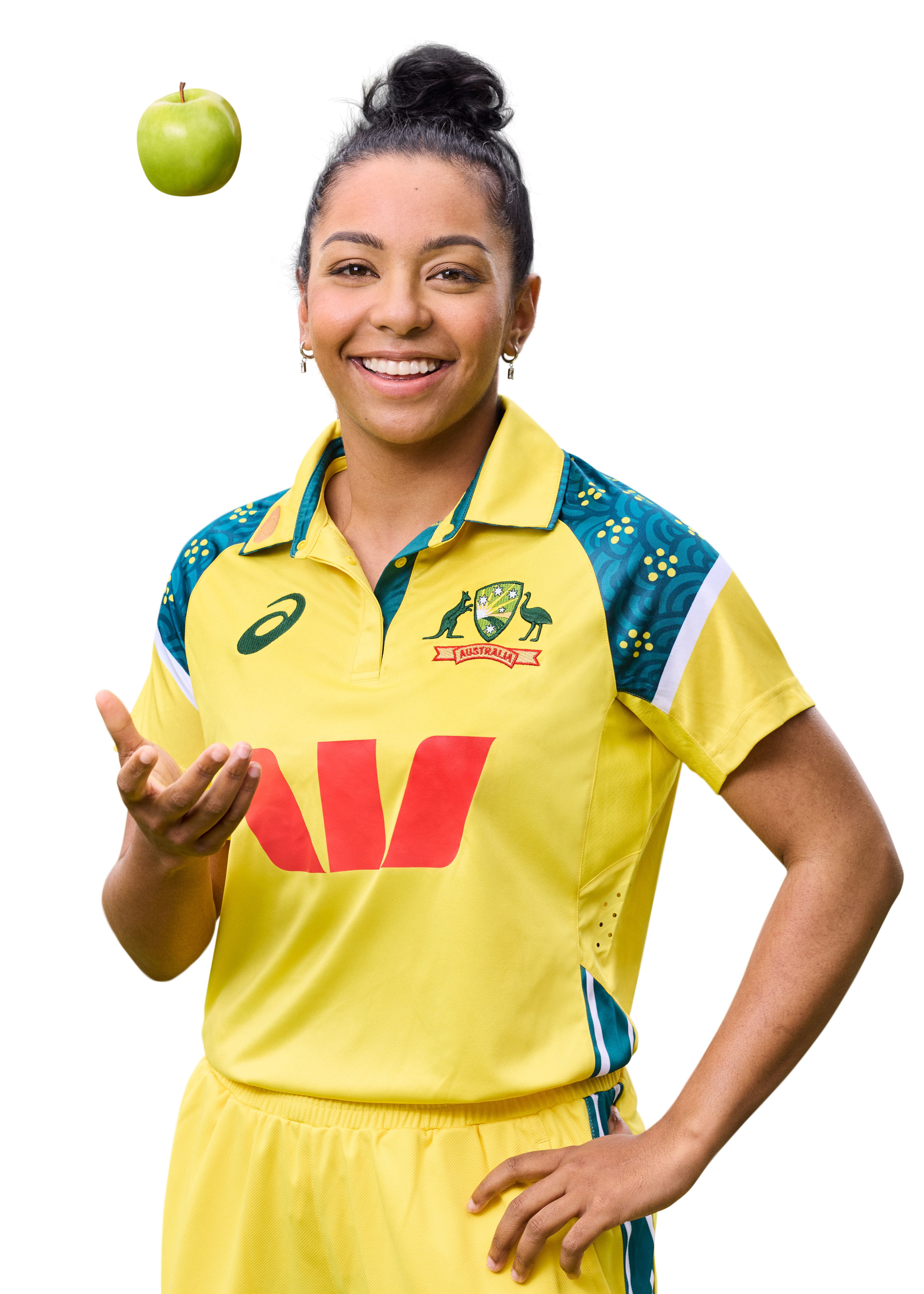 Alana King bowling