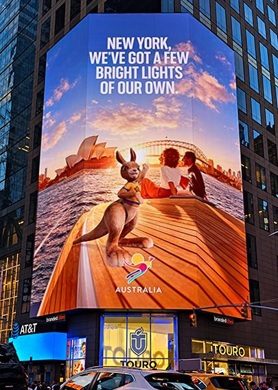 Come and Say G'day placement in New York: “We've got a few bright lights of our own”